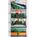 Ханчжоу Yibo Box Тип Металлический лист Сделать C / Z Форма Purlin Стальная ферменная машина